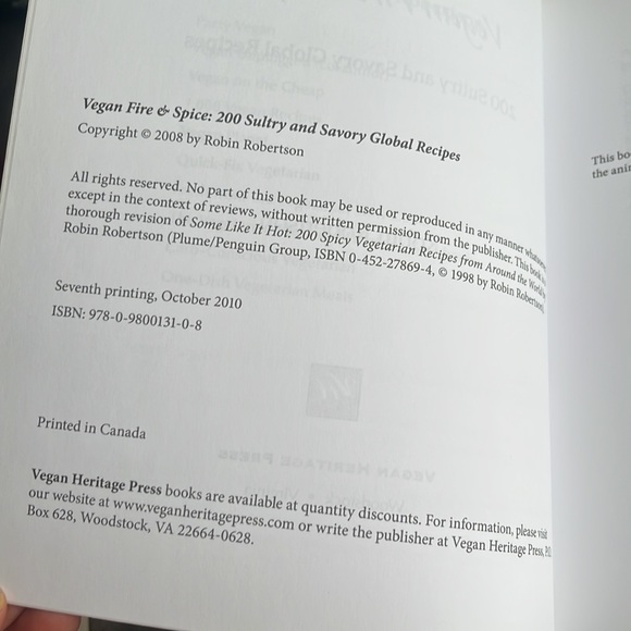 Vegan Fire & Spice Cookbook - Picture 5 of 10